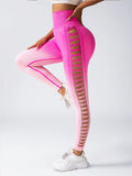  High-Waisted Gradient Yoga Pants