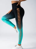  High-Waisted Gradient Yoga Pants