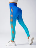  High-Waisted Gradient Yoga Pants