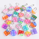 10/20Pcs Mini Pop Keychain 