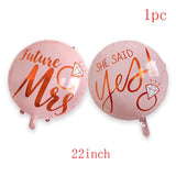 Diamond Ring Balloons Set 22Inch round Rings Balloon 