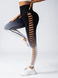  High-Waisted Gradient Yoga Pants