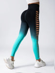  High-Waisted Gradient Yoga Pants