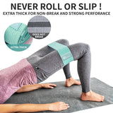 Resistance Bands Set of 3 for Butt, Hip and anti Slip Bands