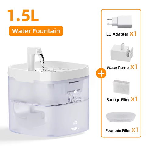 Smart Pet Water Fountain Automatic Pet Water Dispense