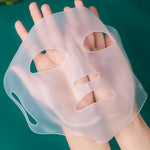 3D Silicone Face Mask Women Skin Care Moisturizing